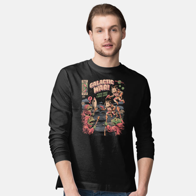 Galactic War-Mens-Long Sleeved-Tee-eduely