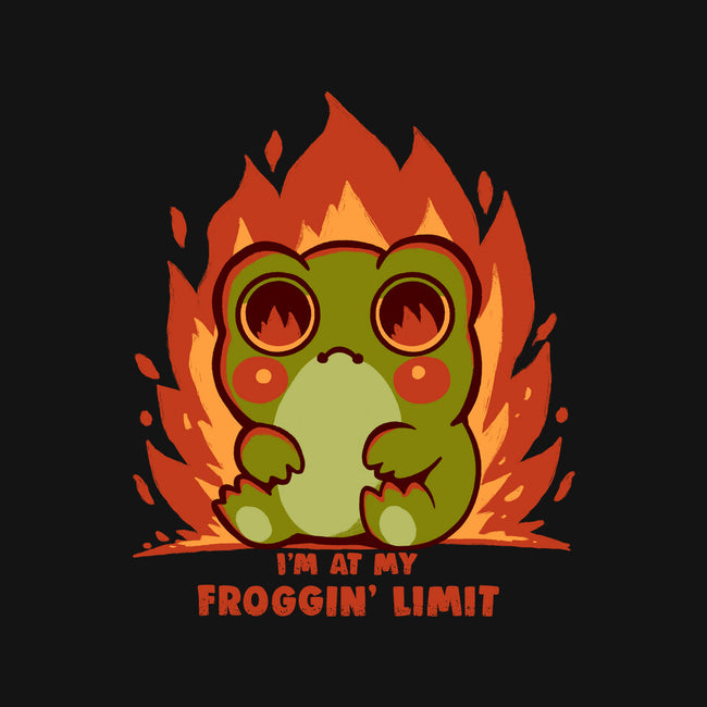 At My Froggin Limit-None-Basic Tote-Bag-TechraNova