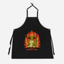 At My Froggin Limit-Unisex-Kitchen-Apron-TechraNova