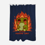 At My Froggin Limit-None-Polyester-Shower Curtain-TechraNova