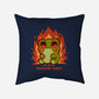 At My Froggin Limit-None-Removable Cover w Insert-Throw Pillow-TechraNova