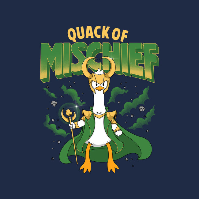 Quack Of Mischief-Womens-Fitted-Tee-Tri haryadi