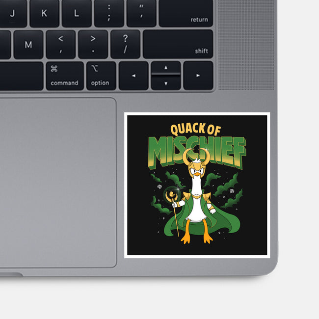 Quack Of Mischief-None-Glossy-Sticker-Tri haryadi
