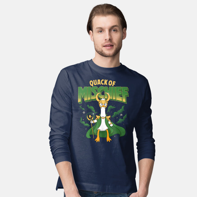 Quack Of Mischief-Mens-Long Sleeved-Tee-Tri haryadi