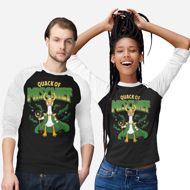 Quack Of Mischief-Unisex-Baseball-Tee-Tri haryadi