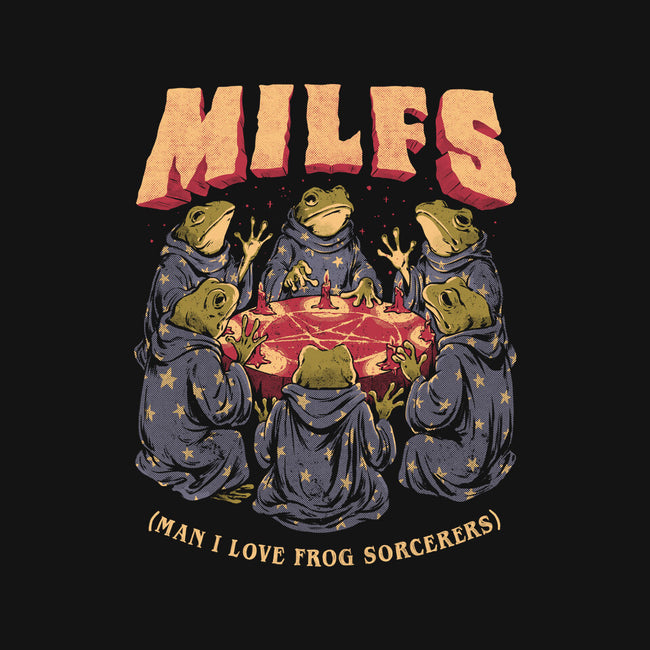 Man I Love Frog Sorcerers-Womens-Fitted-Tee-eduely