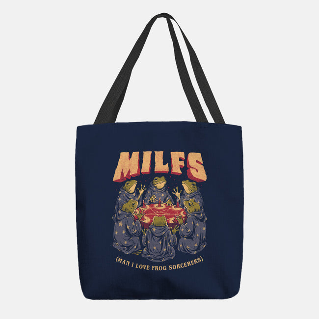 Man I Love Frog Sorcerers-None-Basic Tote-Bag-eduely