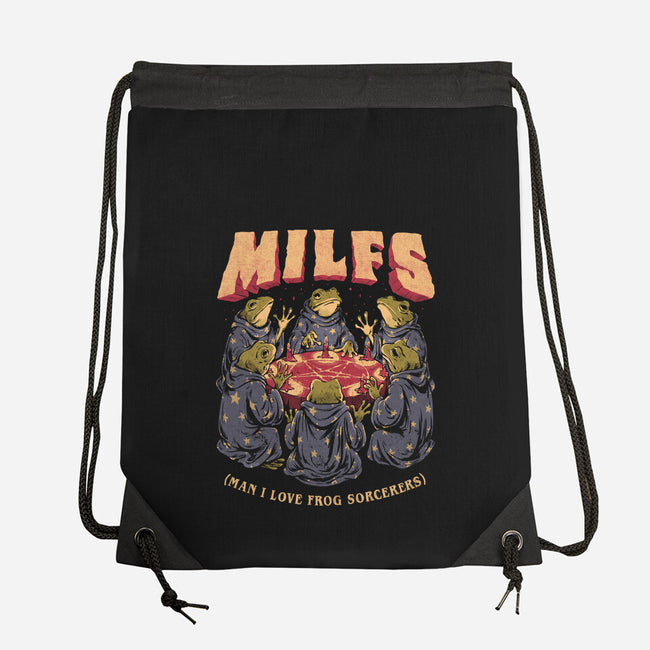 Man I Love Frog Sorcerers-None-Drawstring-Bag-eduely