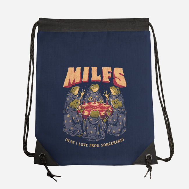 Man I Love Frog Sorcerers-None-Drawstring-Bag-eduely
