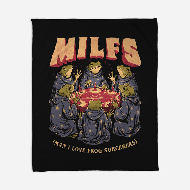 Man I Love Frog Sorcerers-None-Fleece-Blanket-eduely