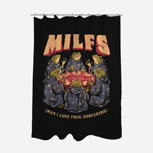 Man I Love Frog Sorcerers-None-Polyester-Shower Curtain-eduely