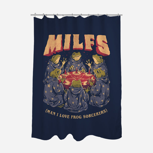 Man I Love Frog Sorcerers-None-Polyester-Shower Curtain-eduely