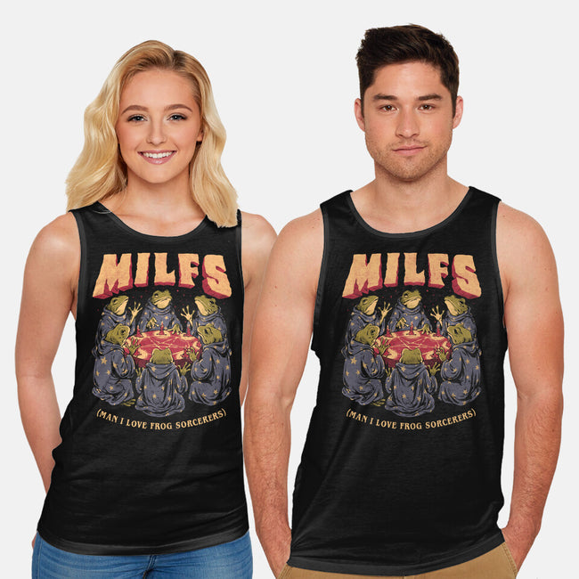 Man I Love Frog Sorcerers-Unisex-Basic-Tank-eduely