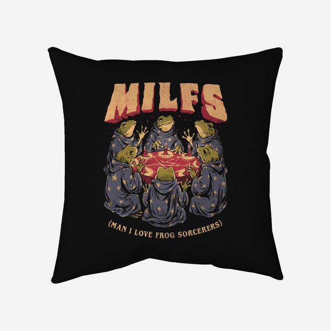 Man I Love Frog Sorcerers-None-Removable Cover w Insert-Throw Pillow-eduely