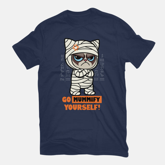Grumpy Mummy-Womens-Fitted-Tee-Boggs Nicolas
