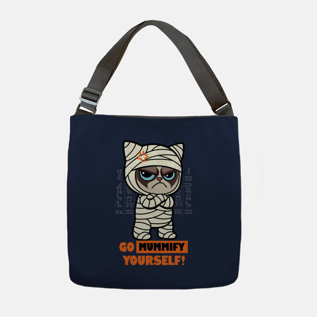 Grumpy Mummy-None-Adjustable Tote-Bag-Boggs Nicolas