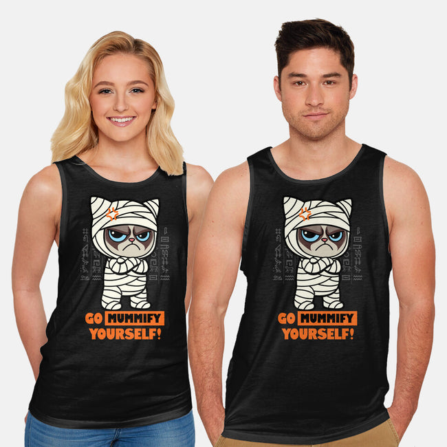 Grumpy Mummy-Unisex-Basic-Tank-Boggs Nicolas