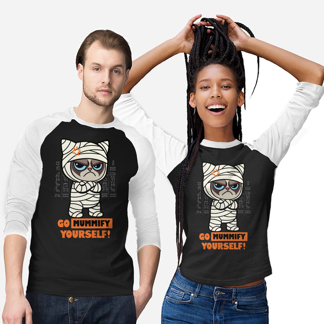 Grumpy Mummy-Unisex-Baseball-Tee-Boggs Nicolas