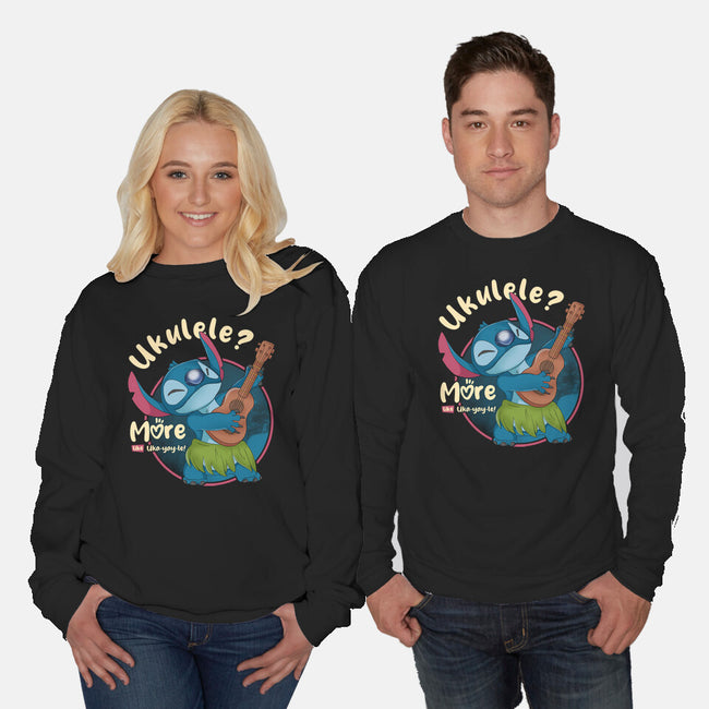Uka Yay Le-Unisex-Crew Neck-Sweatshirt-hirolabs