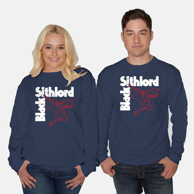 Black Sithlord-Unisex-Crew Neck-Sweatshirt-CappO