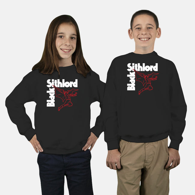 Black Sithlord-Youth-Crew Neck-Sweatshirt-CappO