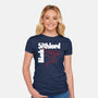 Black Sithlord-Womens-Fitted-Tee-CappO