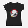 Trooper Sleepy-Womens-V-Neck-Tee-hirolabs