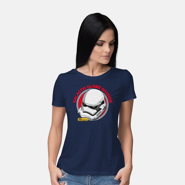 Trooper Sleepy-Womens-Basic-Tee-hirolabs