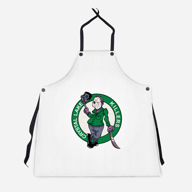 Crystal Lake Killers-Unisex-Kitchen-Apron-Getsousa!