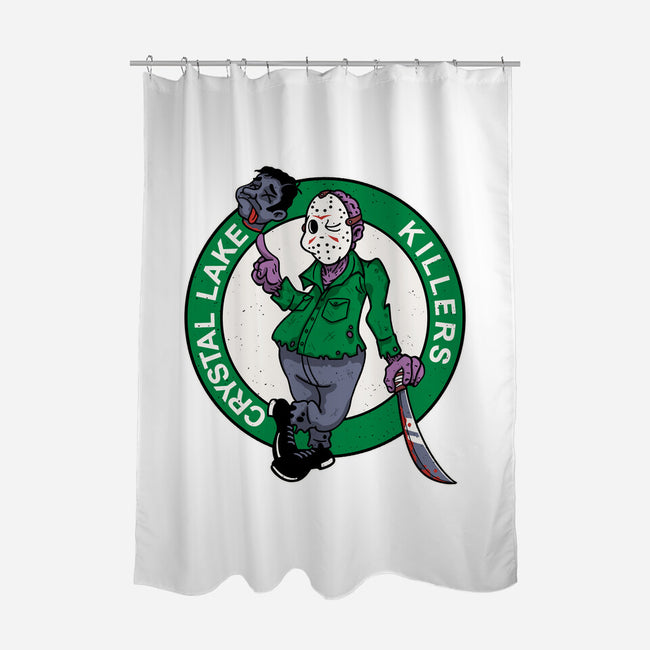 Crystal Lake Killers-None-Polyester-Shower Curtain-Getsousa!