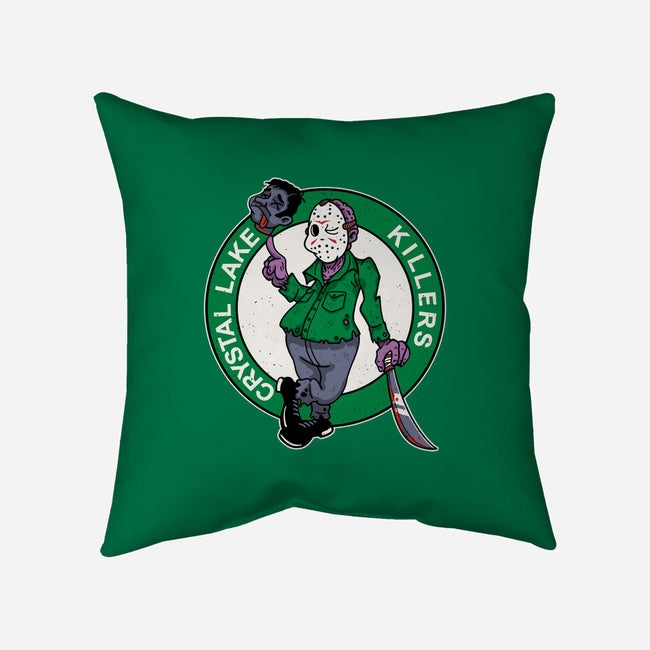 Crystal Lake Killers-None-Removable Cover w Insert-Throw Pillow-Getsousa!