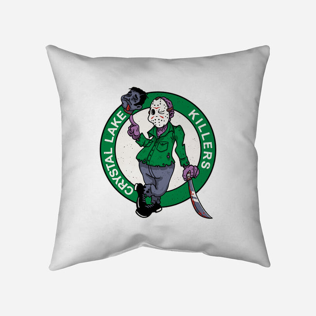 Crystal Lake Killers-None-Removable Cover w Insert-Throw Pillow-Getsousa!