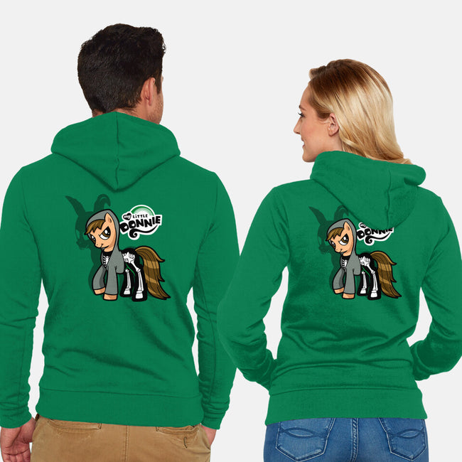 My Little Donnie-Unisex-Zip-Up-Sweatshirt-Boggs Nicolas