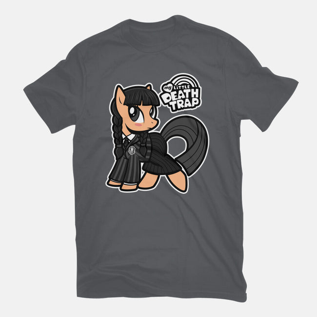 My Little Death Trap-Womens-Basic-Tee-Boggs Nicolas