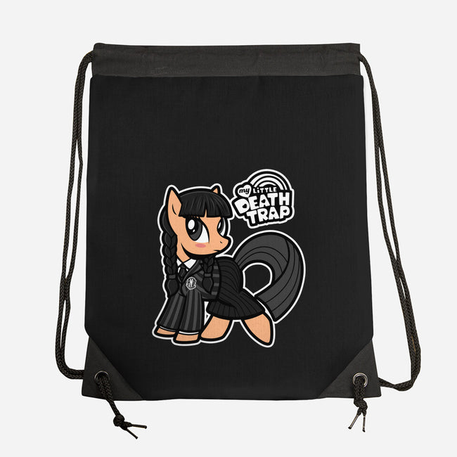 My Little Death Trap-None-Drawstring-Bag-Boggs Nicolas