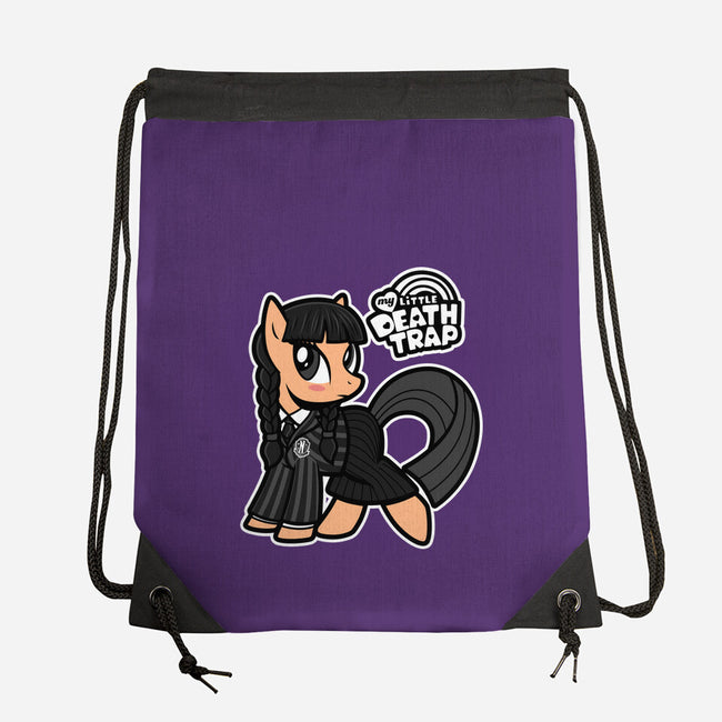 My Little Death Trap-None-Drawstring-Bag-Boggs Nicolas