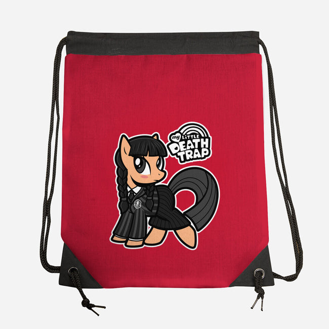 My Little Death Trap-None-Drawstring-Bag-Boggs Nicolas