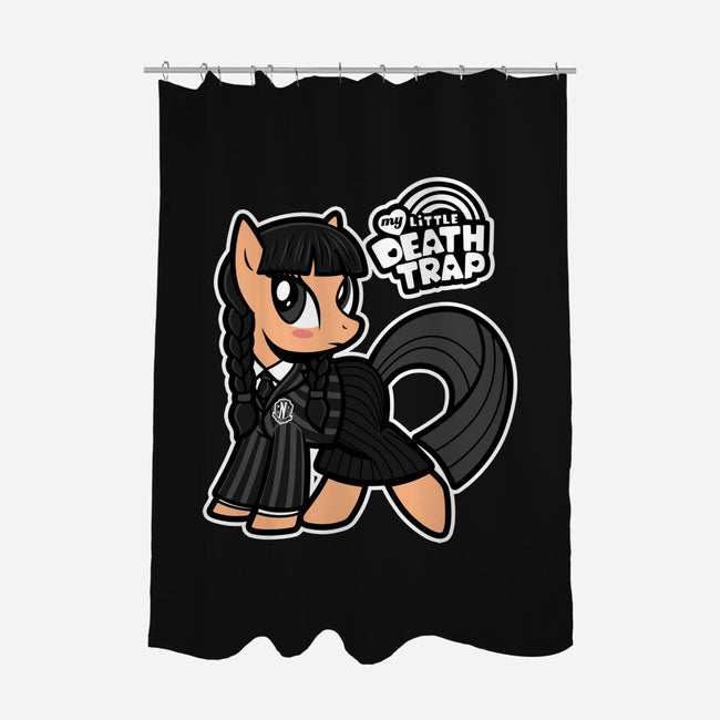 My Little Death Trap-None-Polyester-Shower Curtain-Boggs Nicolas