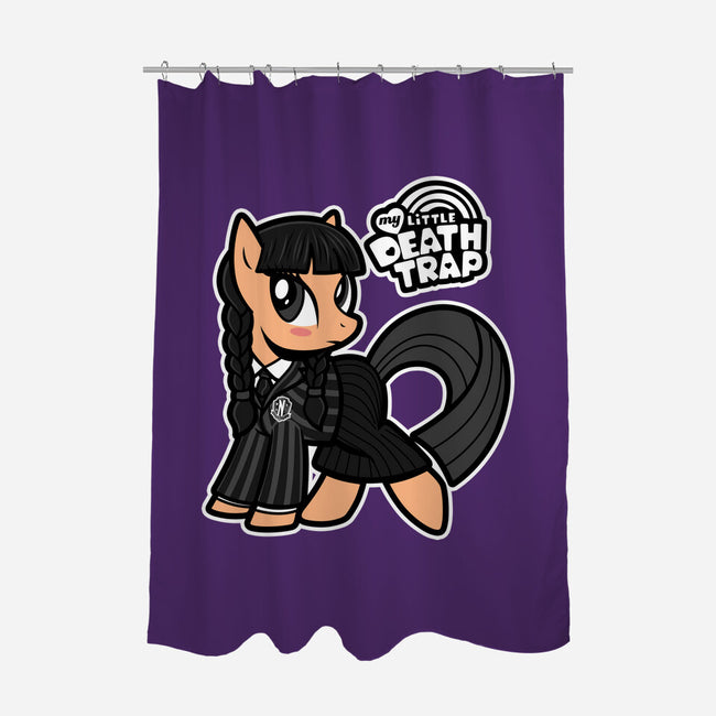 My Little Death Trap-None-Polyester-Shower Curtain-Boggs Nicolas