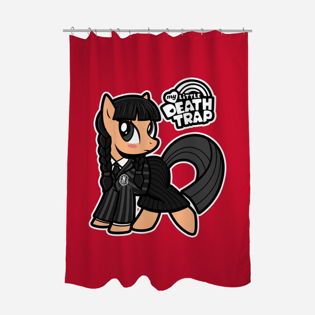 My Little Death Trap-None-Polyester-Shower Curtain-Boggs Nicolas