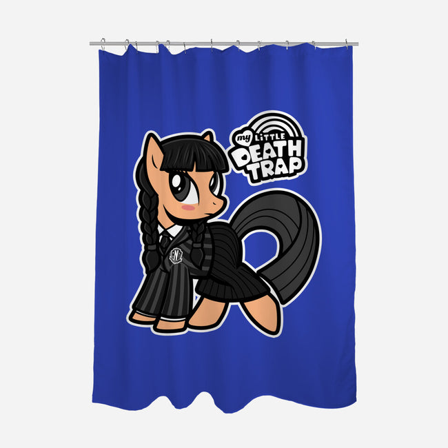 My Little Death Trap-None-Polyester-Shower Curtain-Boggs Nicolas