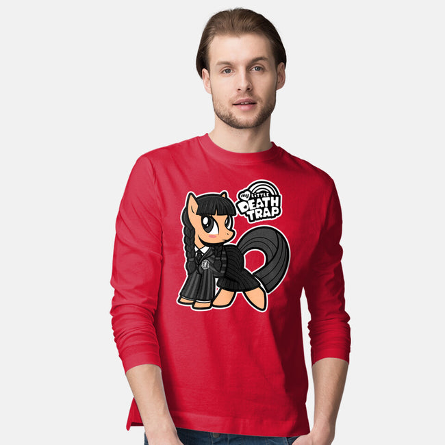 My Little Death Trap-Mens-Long Sleeved-Tee-Boggs Nicolas