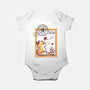 Autumn Fox Postage Stamp-Baby-Basic-Onesie-NemiMakeit