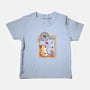Autumn Fox Postage Stamp-Baby-Basic-Tee-NemiMakeit