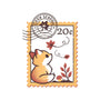 Autumn Fox Postage Stamp-Mens-Basic-Tee-NemiMakeit