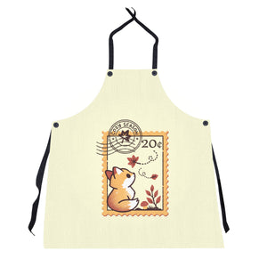 Autumn Fox Postage Stamp