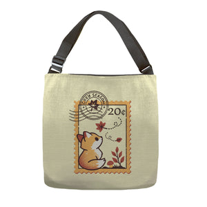 Autumn Fox Postage Stamp