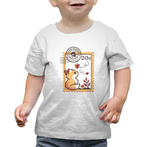 Autumn Fox Postage Stamp