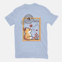 Autumn Fox Postage Stamp-Mens-Heavyweight-Tee-NemiMakeit