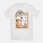 Autumn Fox Postage Stamp-Mens-Basic-Tee-NemiMakeit